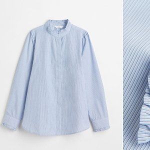 H&M Cotton Poplin Shirt Size Small